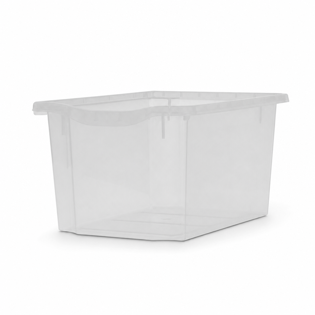 Triple A4 Tinted Plastic Storage Trays Pack of 5