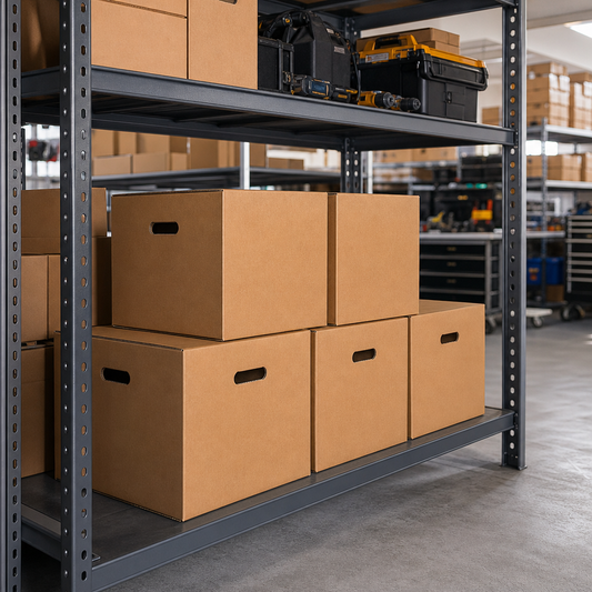 Triple Wall Recycled Slotted Cardboard Boxes – Pack of 5