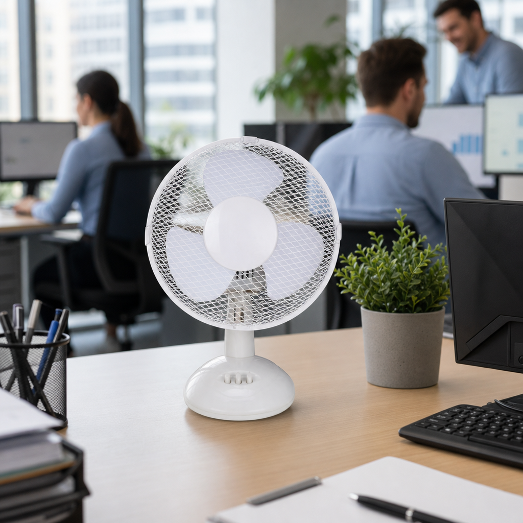 Two Speed 9 Inch Desk Fan