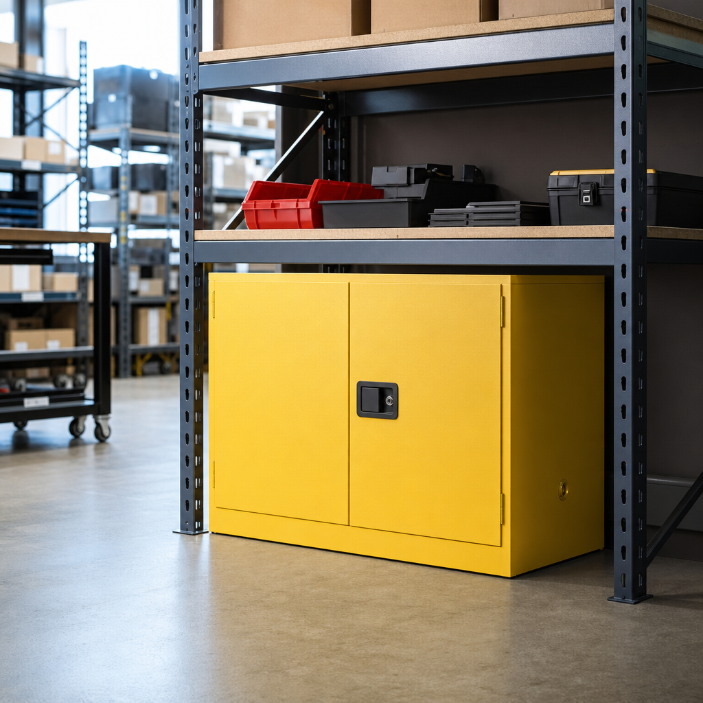 Under Counter Flammable Storage Cabinet 890 x 890 x 559mm