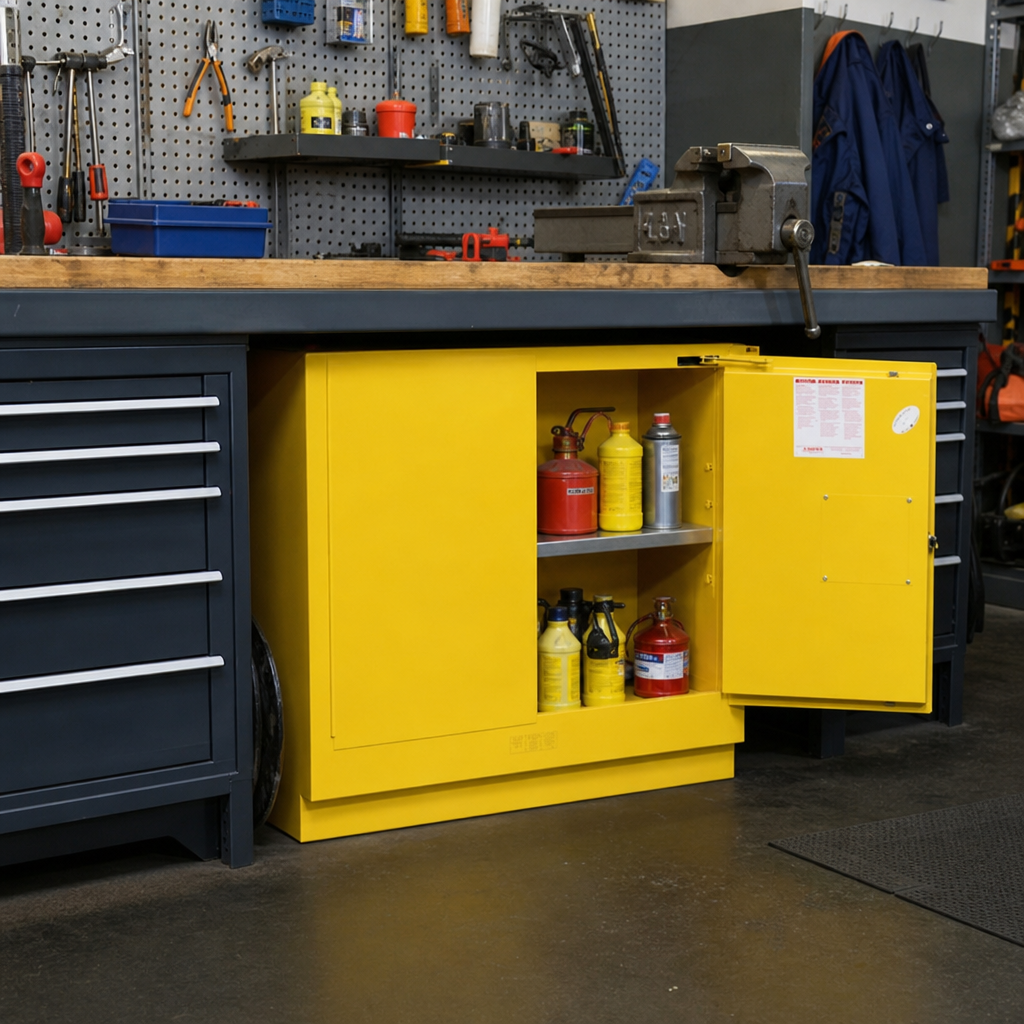 Under Counter Flammable Storage Cabinet 890 x 890 x 559mm