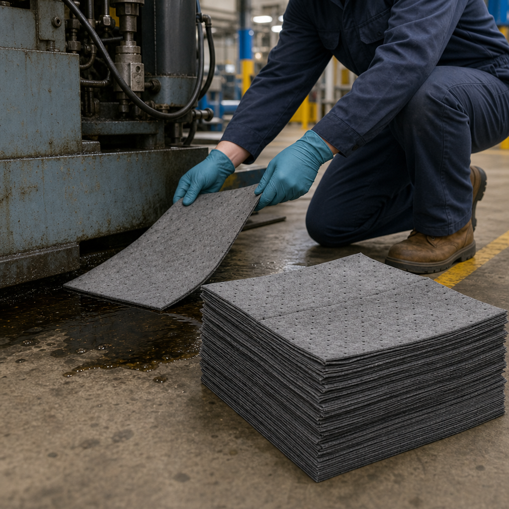 Universal Absorbent Sheets for Spills