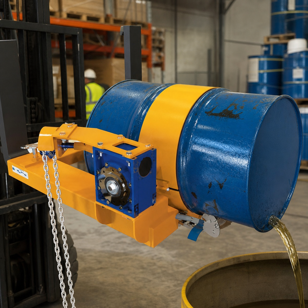 Universal Drum Rotators for Steel and Plastic Drums