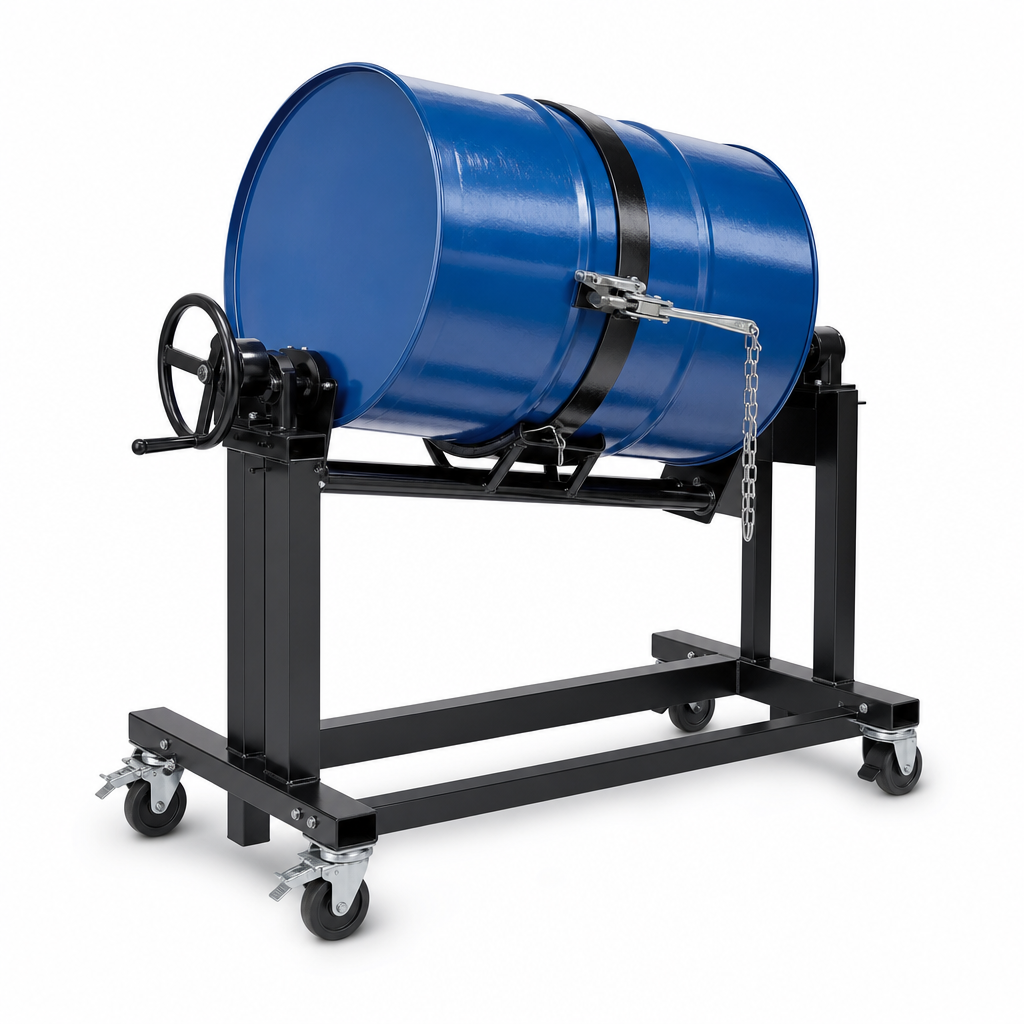 Universal Drum Rotators for Steel and Plastic Drums