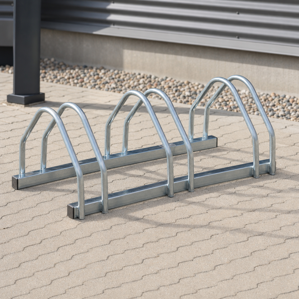 Universal Self-Supporting Bicycle Stand