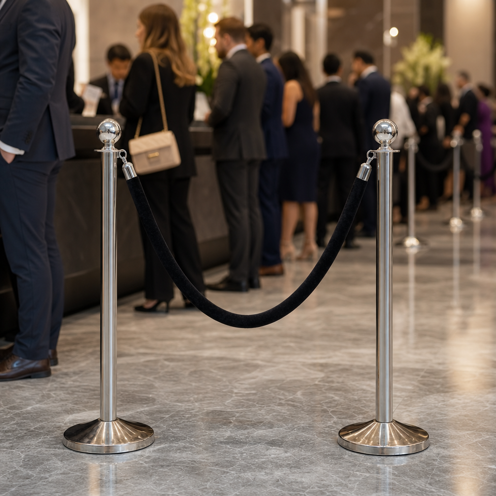 Velvet Rope for Barrier Posts