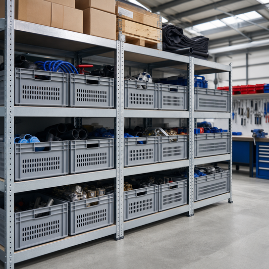 Ventilated Folding Euro Containers