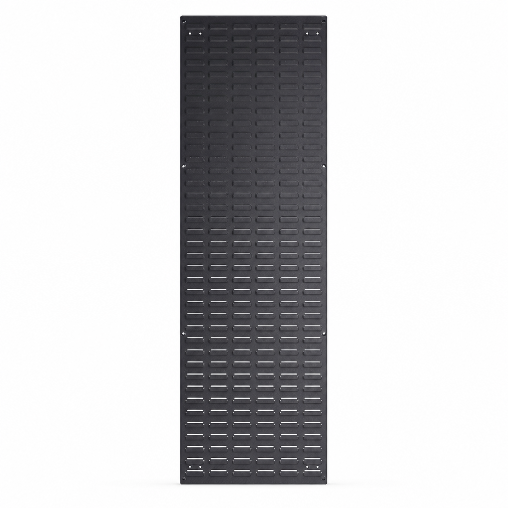 Vertical Louvre Panels for Small Parts Storage