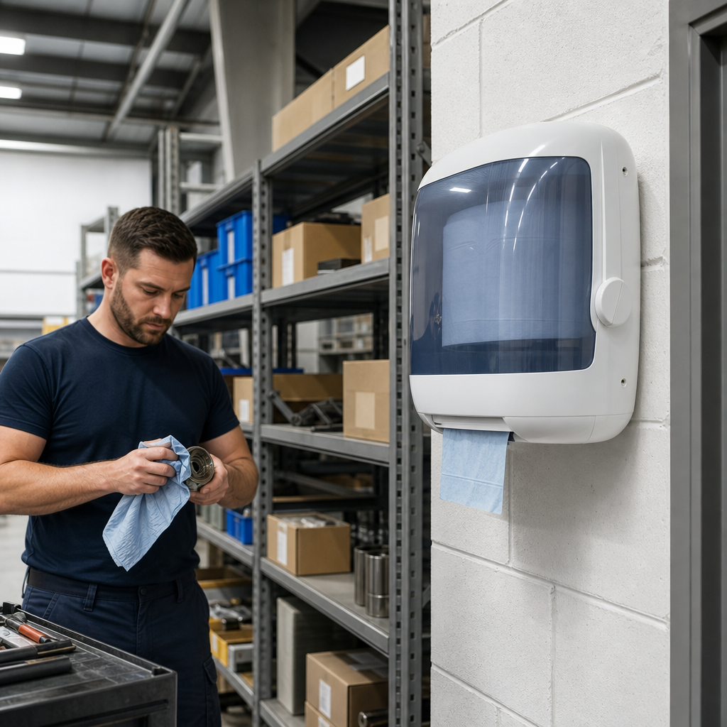Wall Mounted Centrefeed Wiper Roll Dispenser