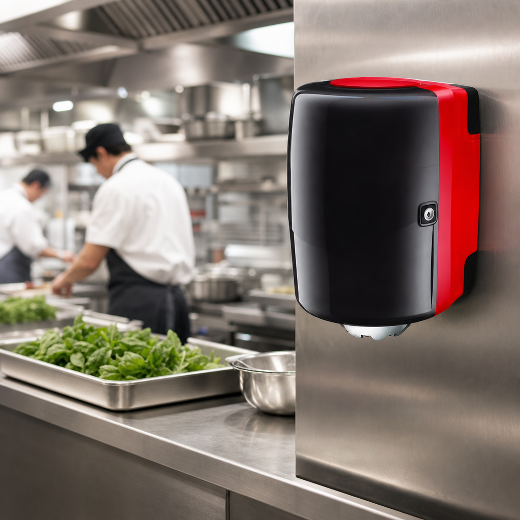 Wall Mounted Centrefeed Wiper Roll Dispenser