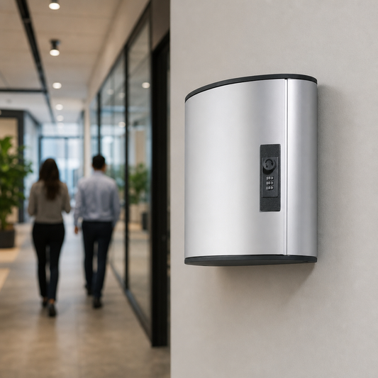 Wall Mounted Key Cabinet with Digital Keypad Lock