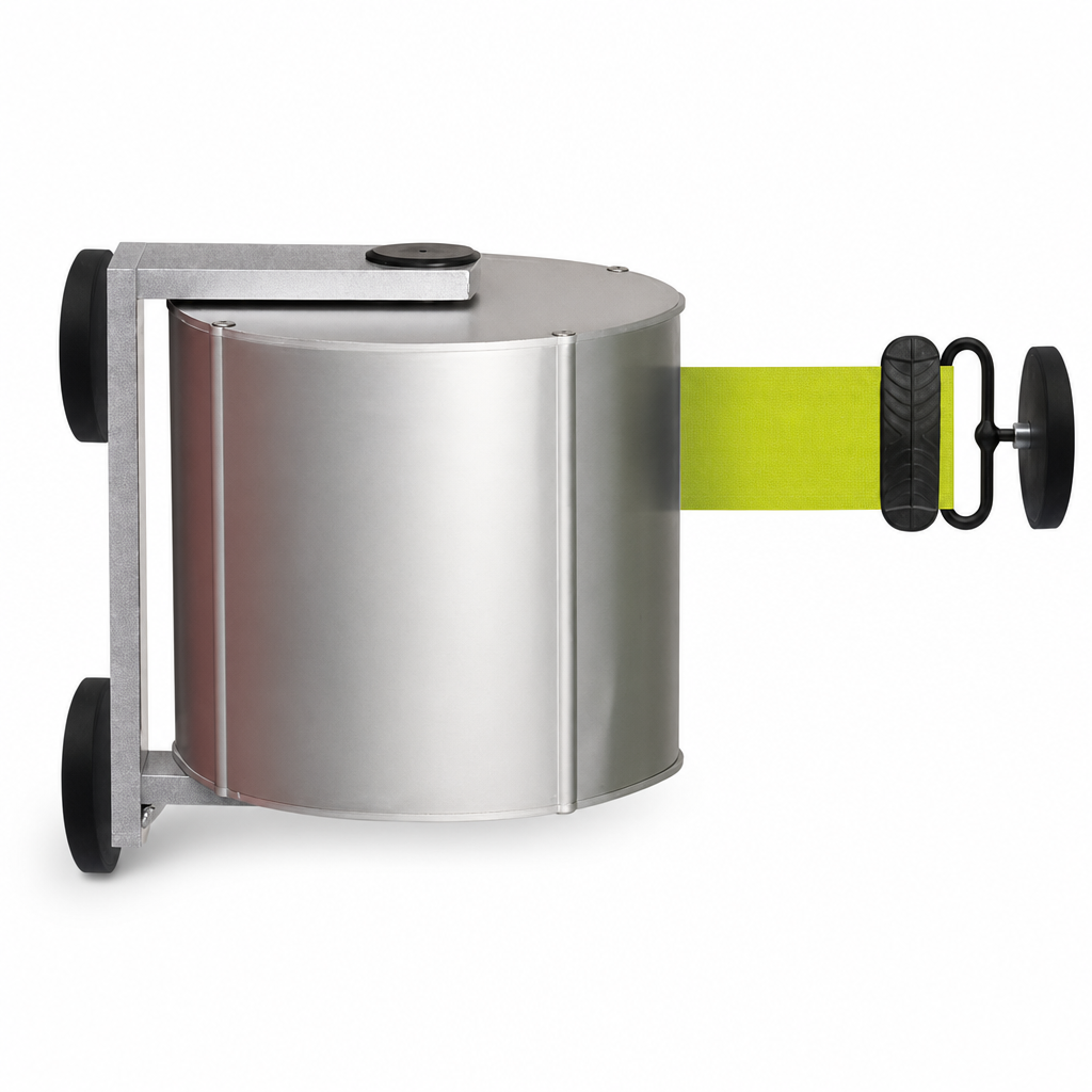 Wall Mounted Magnetic Safety Barrier Tape Unit 12m