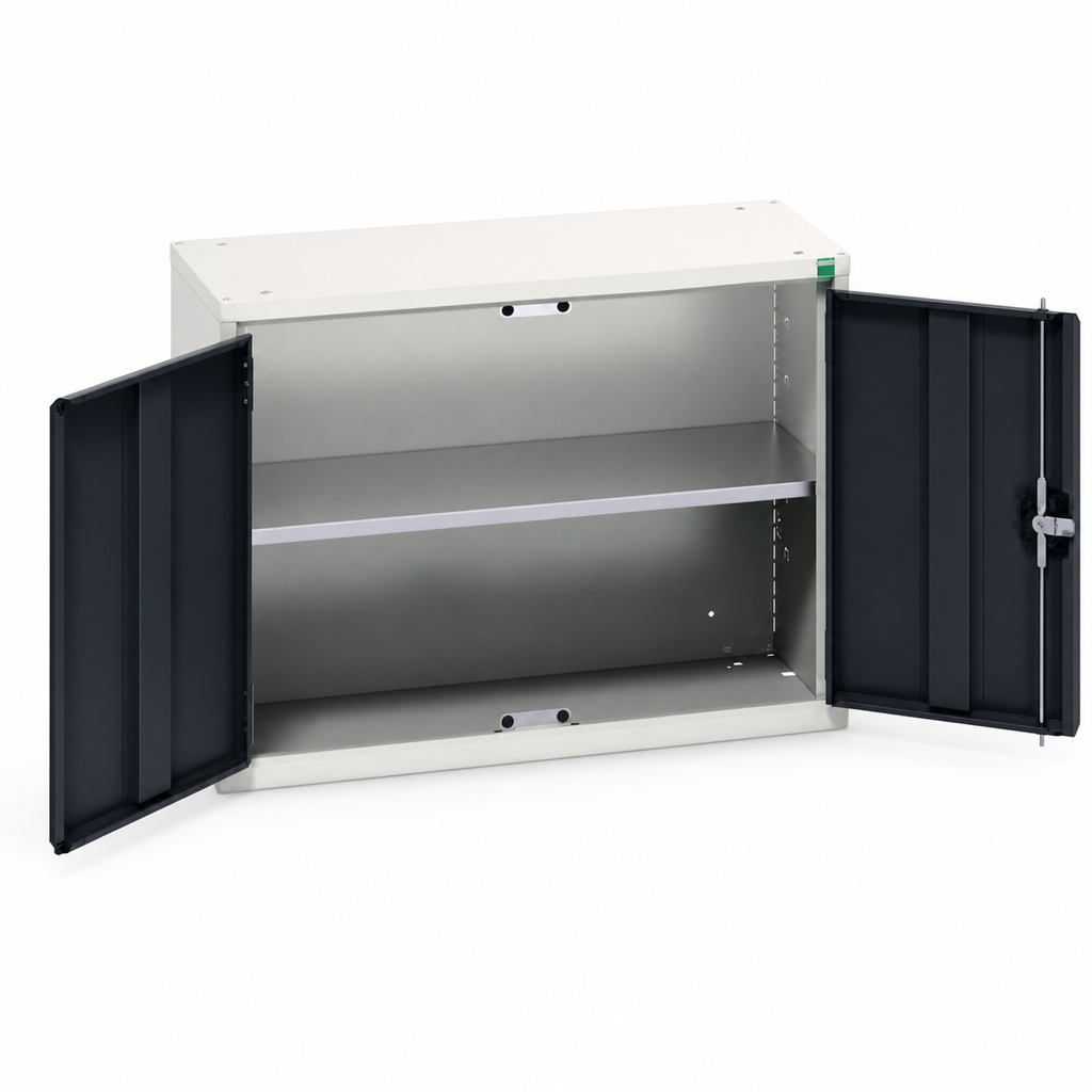 Wall Mounted Metal Storage Cabinet with Shelves 600x800mm