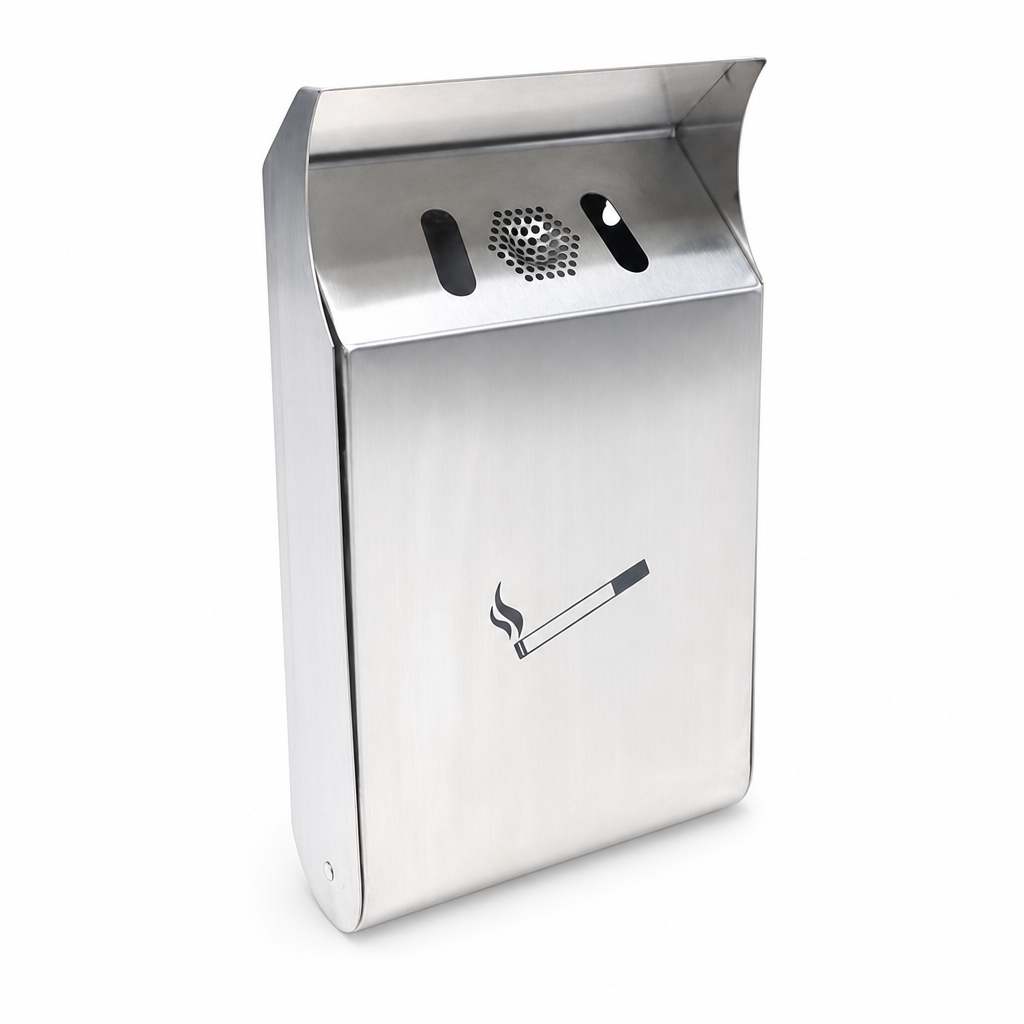 Wall Mounted Outdoor Cigarette Ashtray 3L