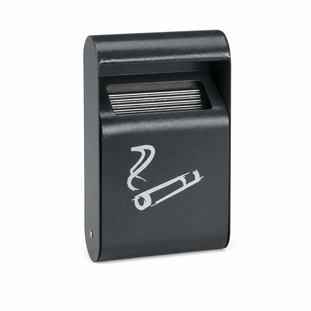 Wall Mounted Outdoor Cigarette Ashtray Bin 1.5L