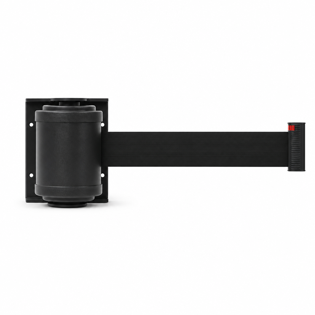 Wall Mounted Retractable Belt Barrier System