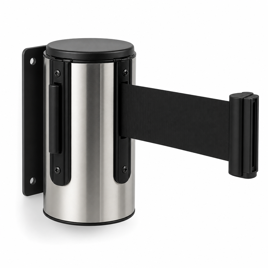 Wall Mounted Retractable Belt Barrier System