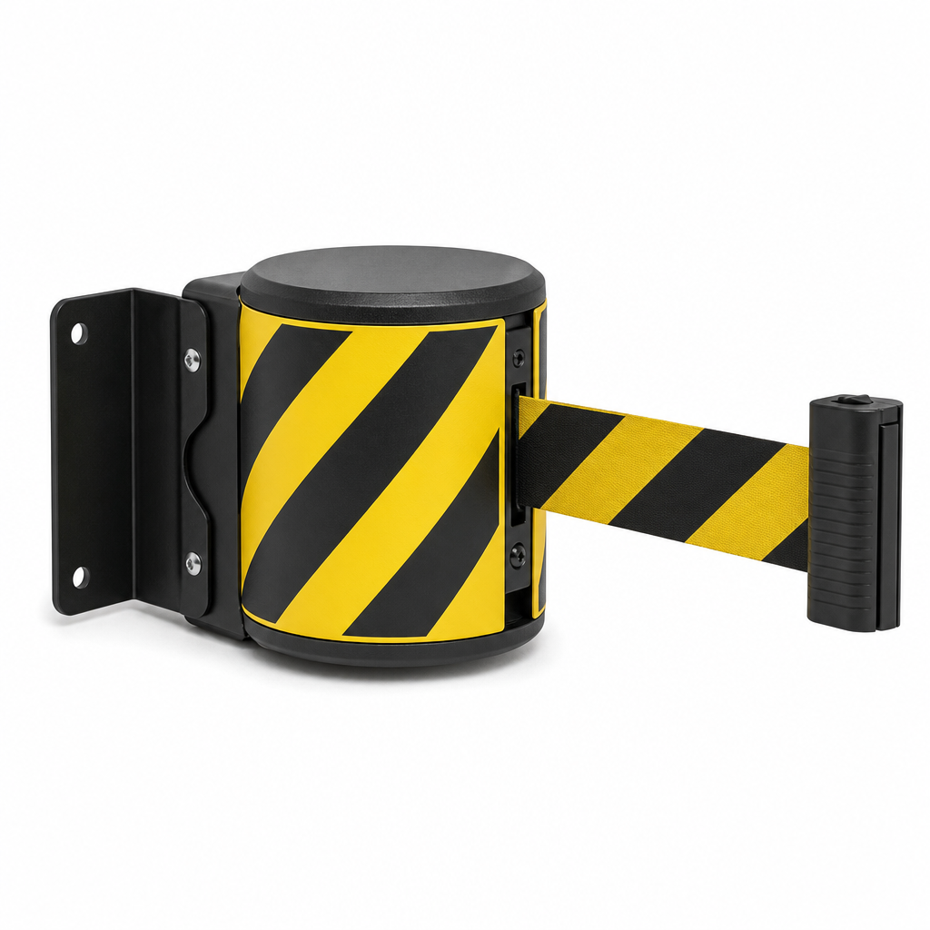 Wall Mounted Safety Barrier Tape Dispenser System
