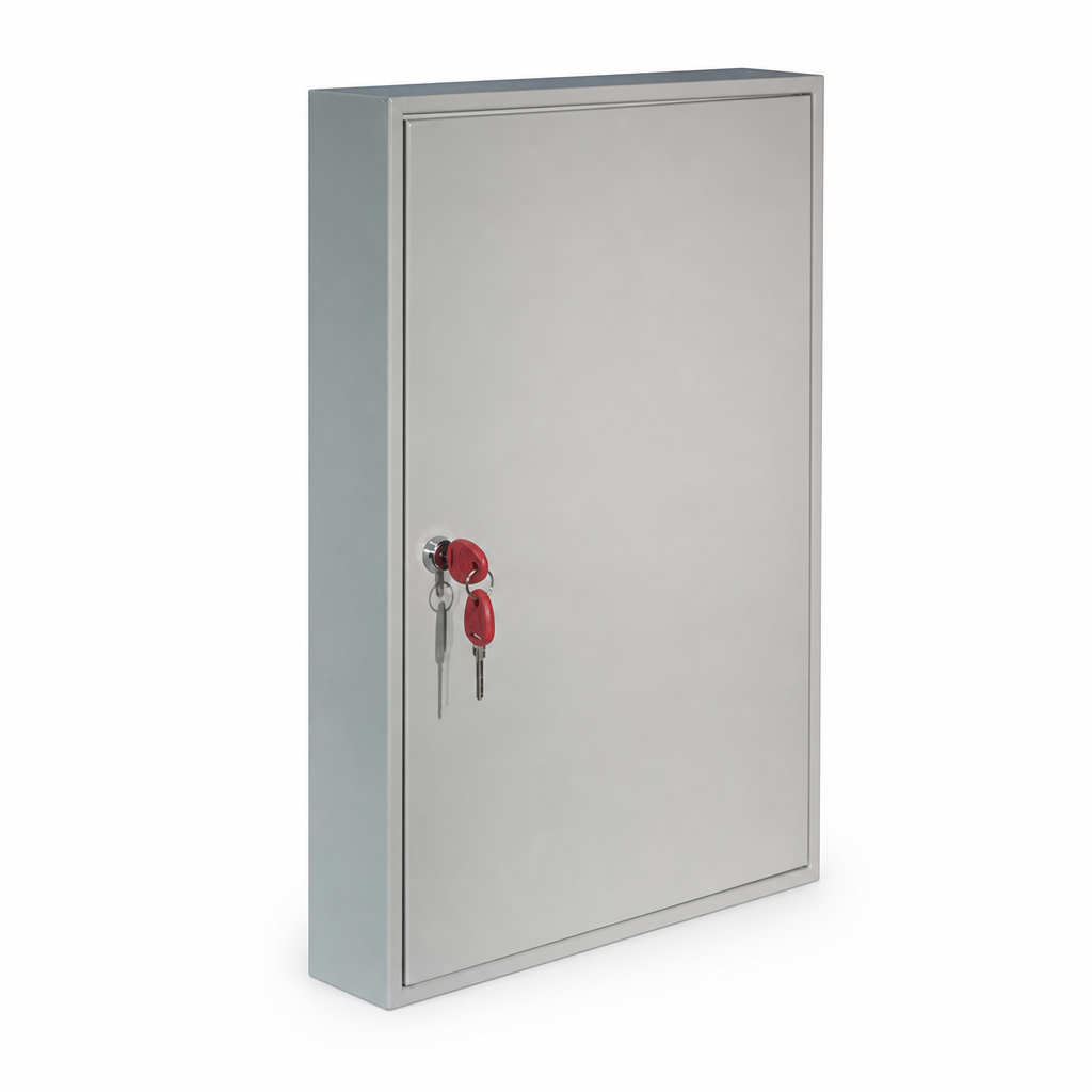 Wall Mounted Steel Key Cabinet with Key Lock