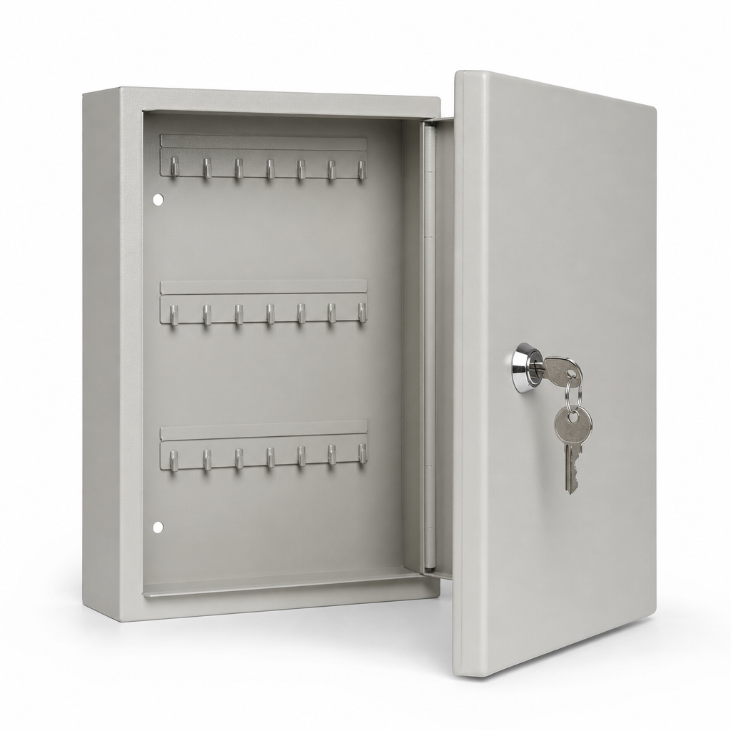 Wall Mounted Steel Key Cabinet with Key Lock