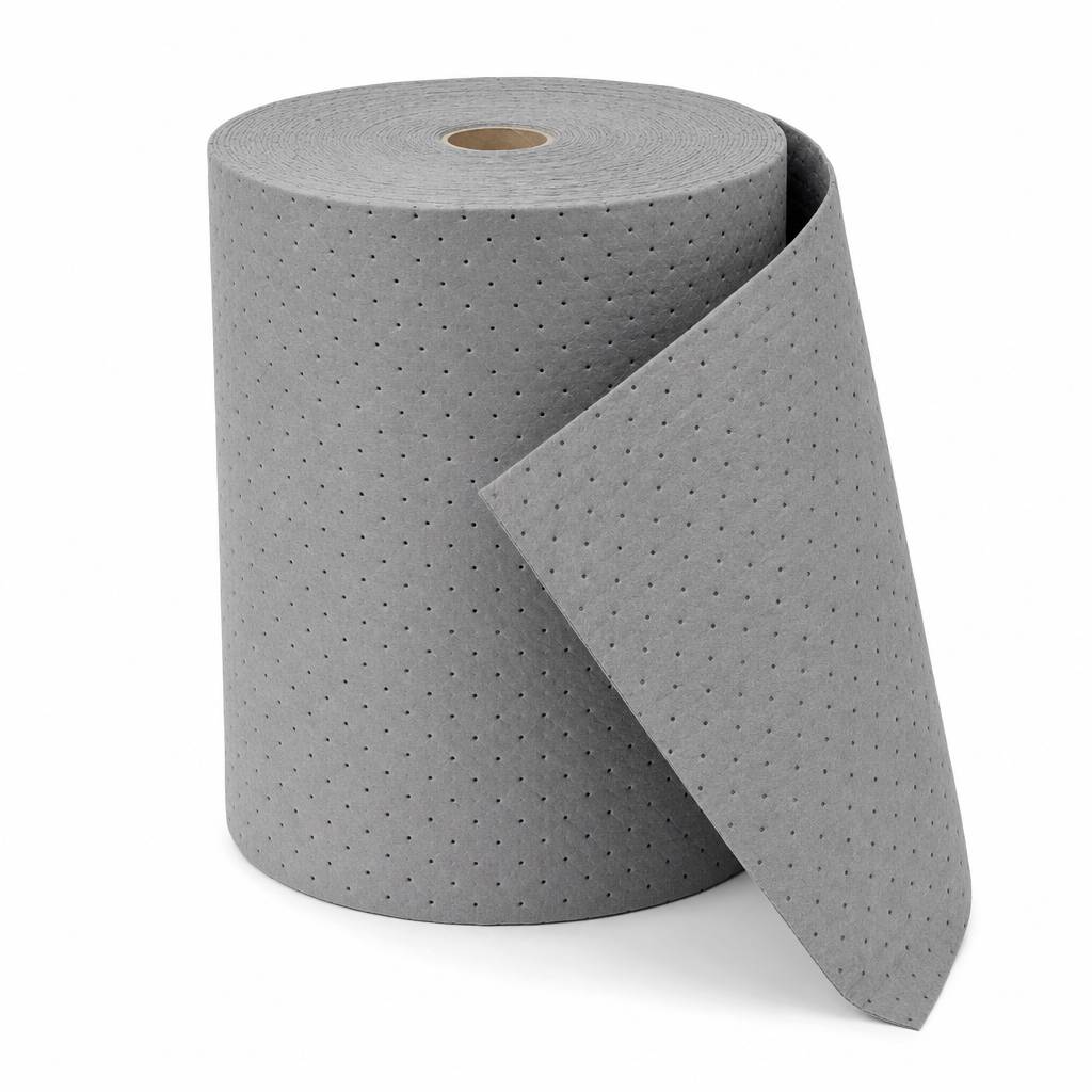 Waterproof Oil and Fuel Spill Absorbent Roll