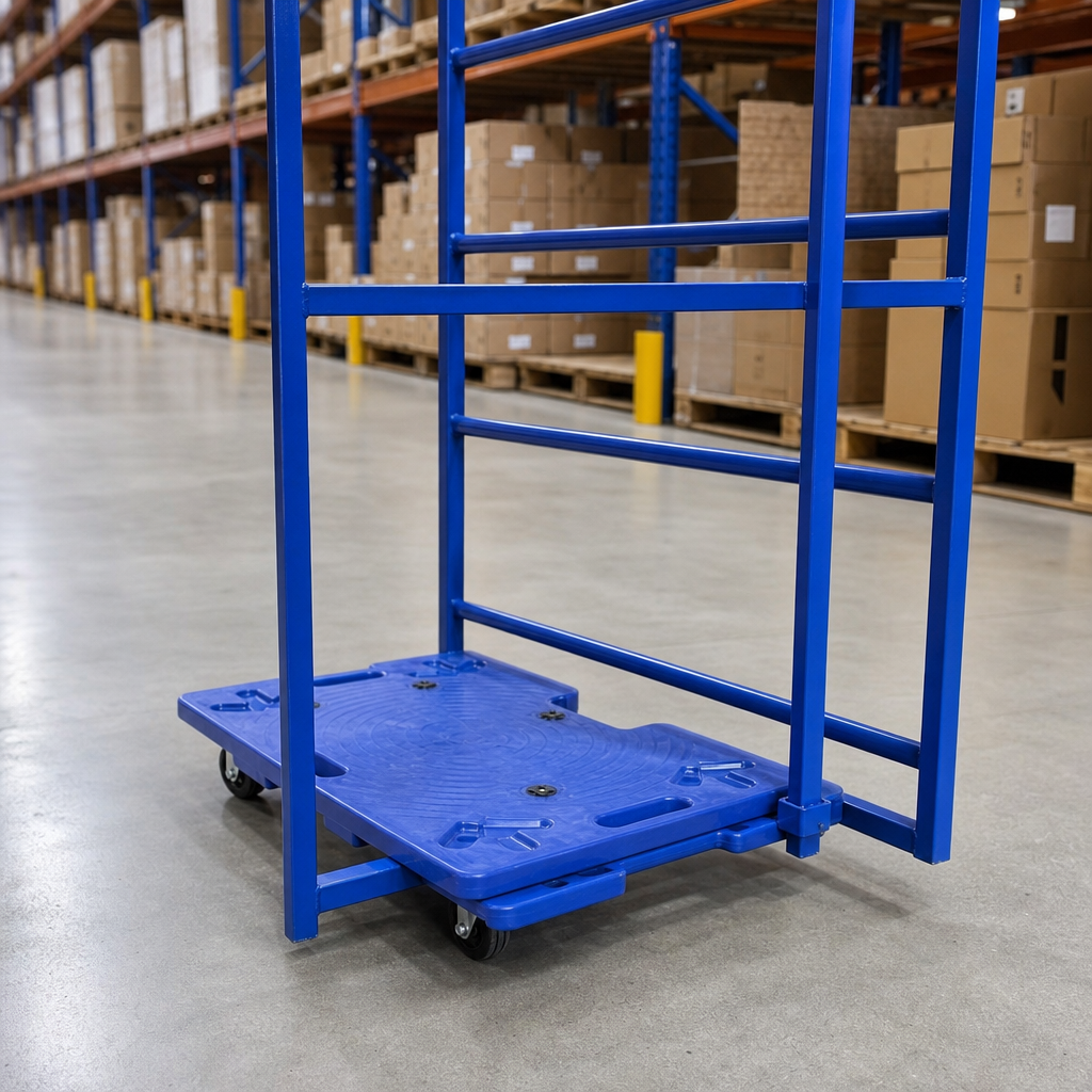 Wheeled Modular Plastic Dolly 150kg Load Capacity