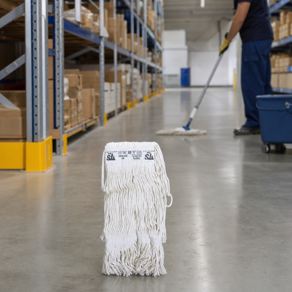 White Cotton Kentucky Replacement Mop Head