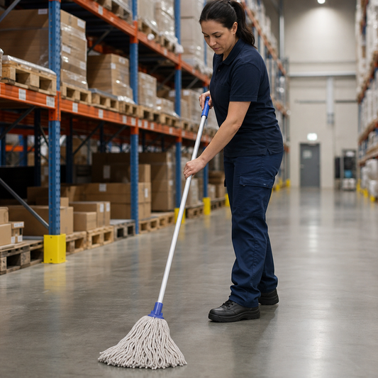 White Cotton Replacement Mop Head 210g