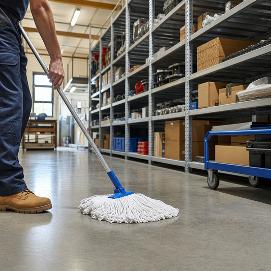 White Cotton Replacement Mop Head 210g