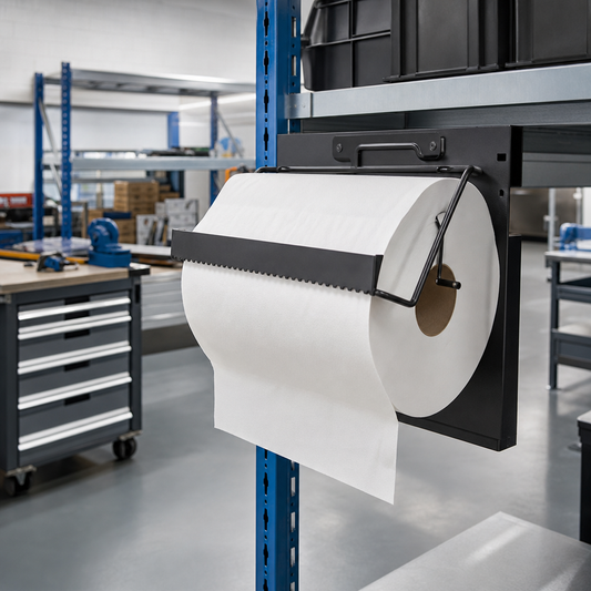White Heavy Duty Wiping Paper Roll