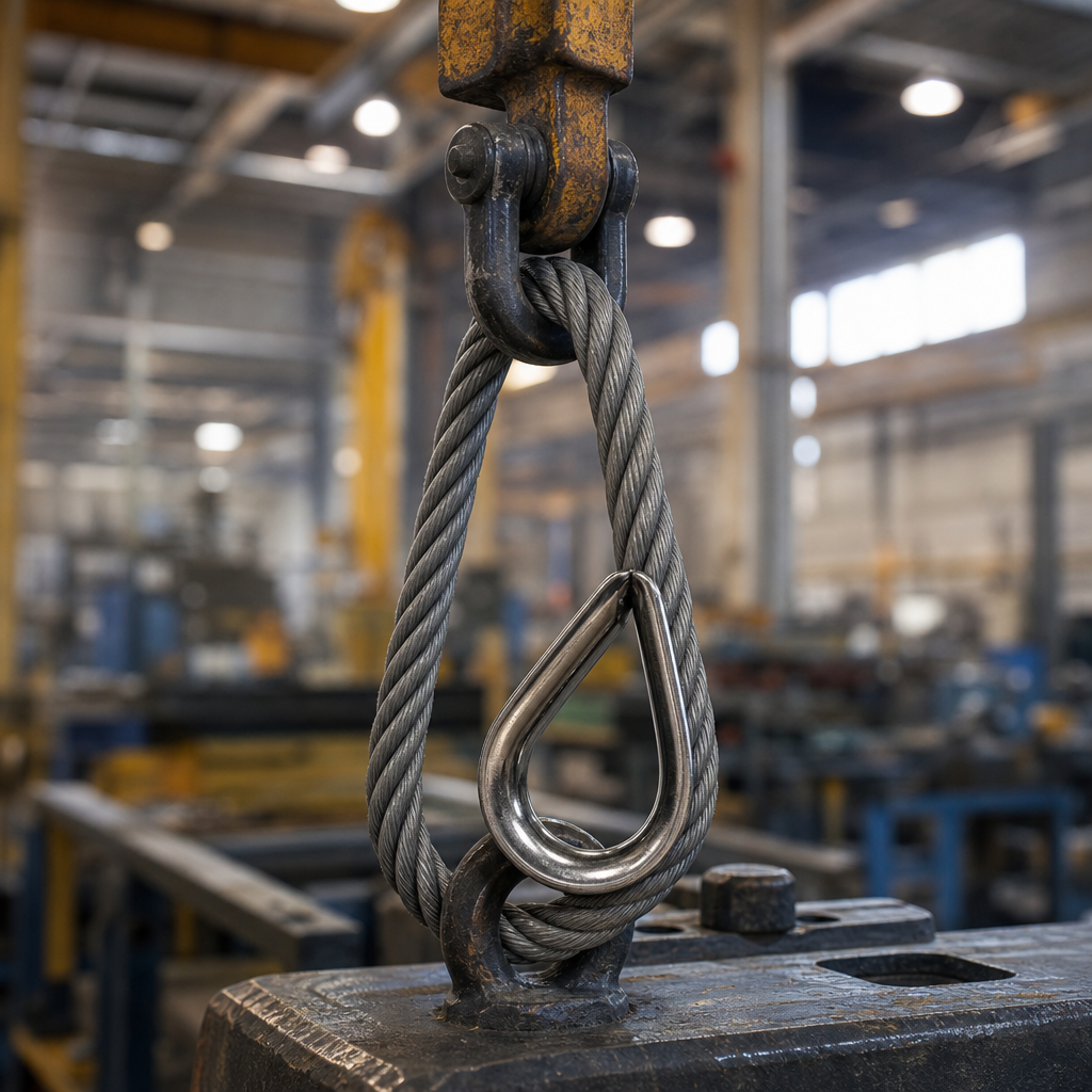 Wire Rope Thimbles for Lifting and Rigging