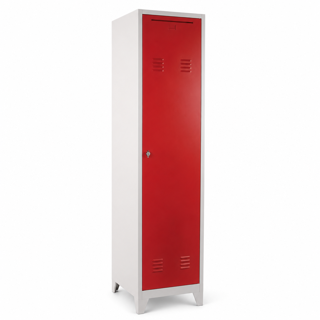 XL Single Column Steel Industrial Locker On Feet