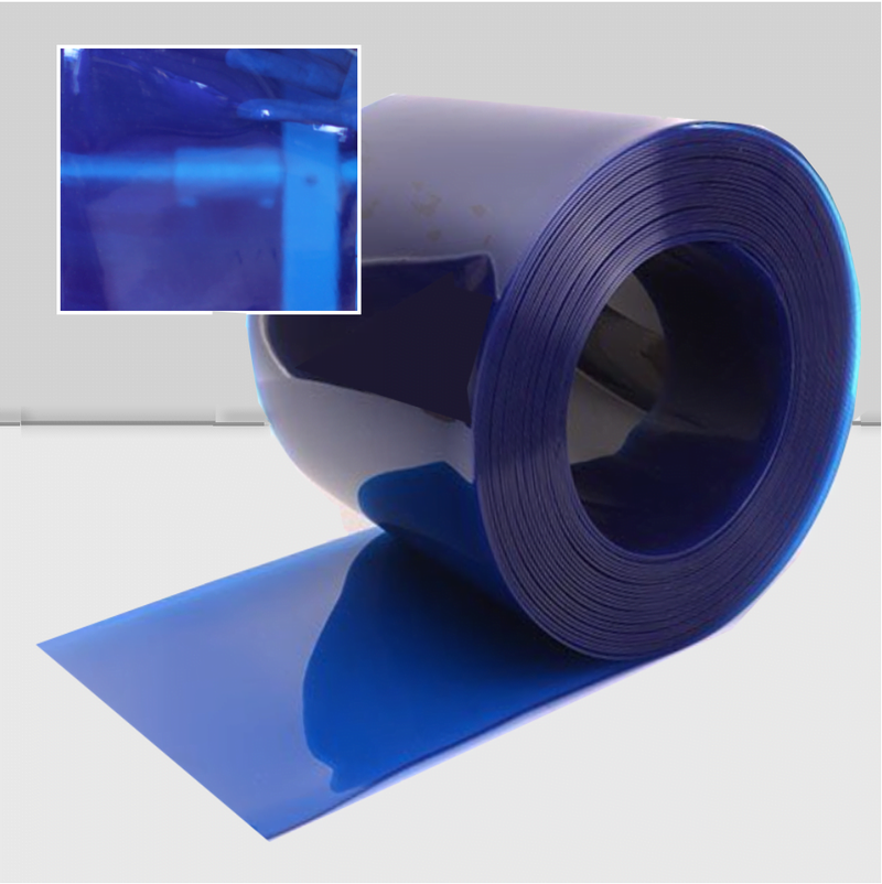 Lavender Transparent Blue PVC Rolls (50m)
