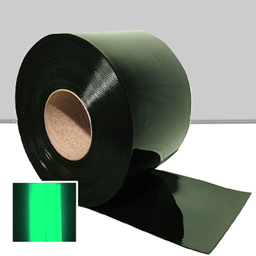 Dark Slate Gray Anti-UV Green PVC strip Linear Metre