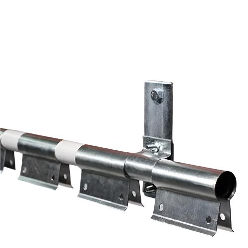 Light Slate Gray Swivel Hinge Rails: 300mm / 80% Overlap