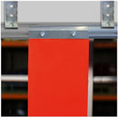 Black Twin Track PVC Strips (Solid Colour) Linear Metre