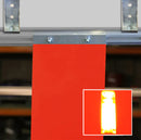 Black Twin Track PVC Strips (Anti-UV) Linear Metre