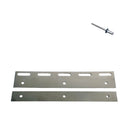 Gray Stainless Steel Hook On Plate Sets