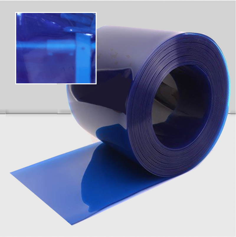 Lavender Transparent Blue PVC strip Linear Metre