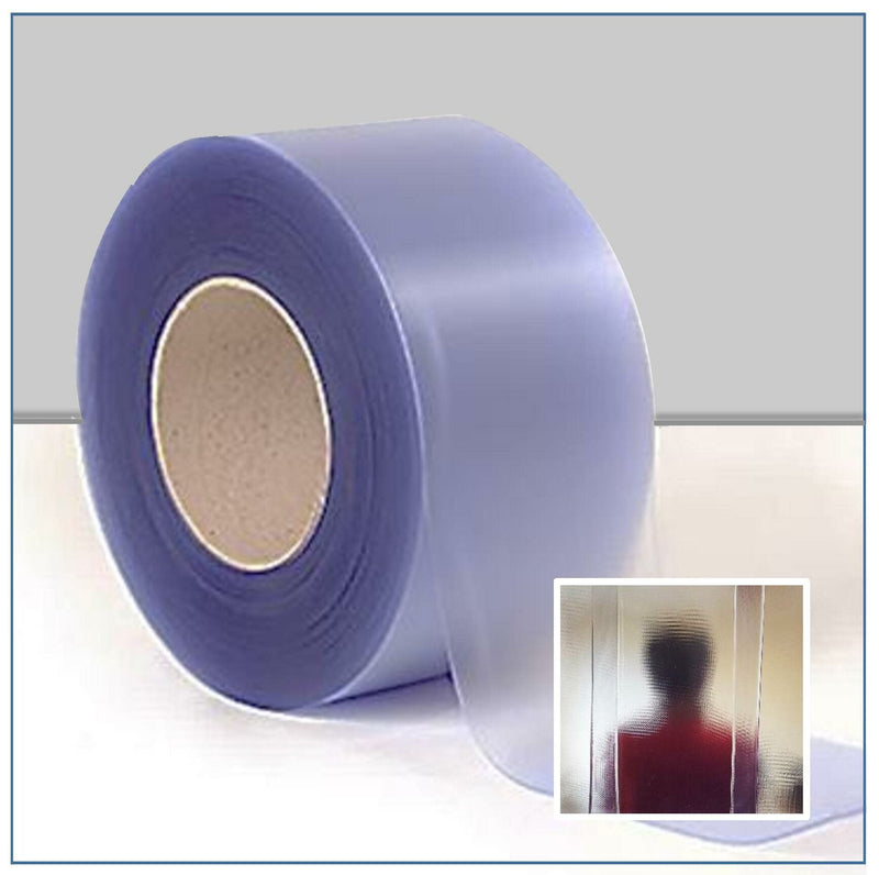 Light Gray Frosted Effect PVC Rolls (50m)