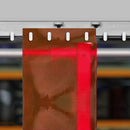 Saddle Brown QuickMount Trans Colour PVC Curtain Strips Linear Metre