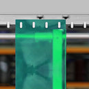 Gray Hook On Transparent Colour Curtain Strips Linear Metre