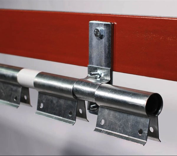 Sienna Door Pelmet Strip Curtains (Swivel Hinge) - Rail Bracket ( R2 - Underside Fit )