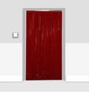 Lavender Solid Red Coloured Curtains (QuickMount)