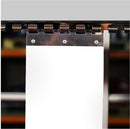 Light Gray Hook On Solid Colour PVC Curtain Strips Linear Metre