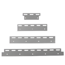 Light Slate Gray Galvanised Steel Hook On Plate Sets