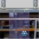 Dark Slate Gray Twin Track Polargrade PVC Curtain Strips Linear Metre