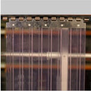 Dark Slate Gray Hook On Ribbed PVC Curtain Strips Linear Metre