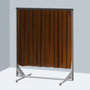 Saddle Brown Mobile Welding Screen - Bronze 2mtrs x 2mtrs