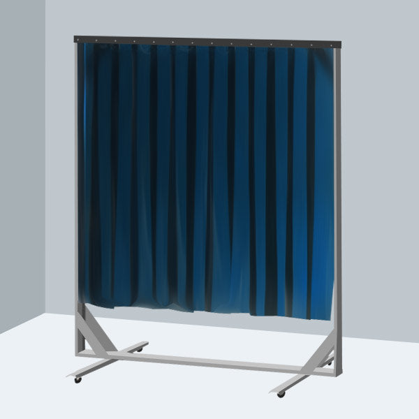 Dark Slate Gray Mobile Welding Screen - Green 2mtrs x 2mtrs